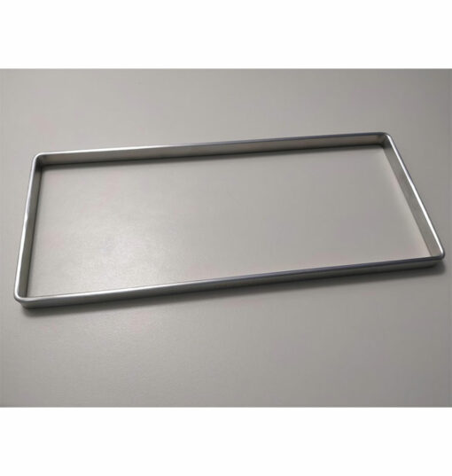 Cornice per B279 in acciaio inox opaco