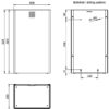 Corbeille Anthracite AN200 Dessin