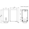 Disinfectant dispenser AN141-EN Drawing