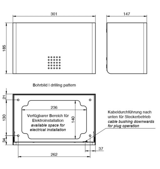 Asciugamani antracite AN010 Disegno