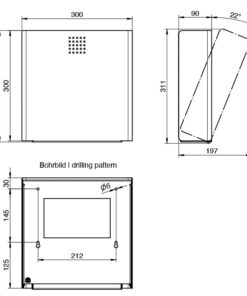 Combinazione igienica AN400 Disegno