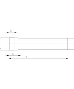 Coat hook AN592 Drawing