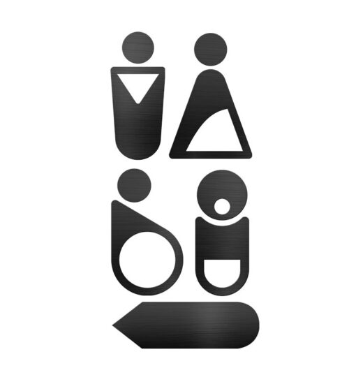 Pictograms Anthracite