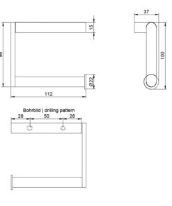 Porte-rouleau WC Medium 384