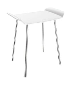 Tabouret de douche blanc beLine