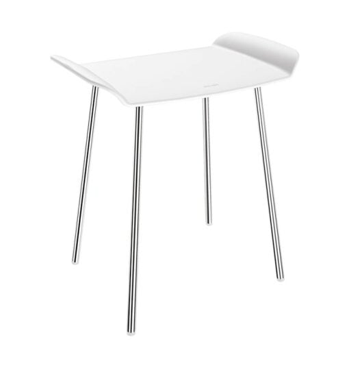 Tabouret de douche blanc beLine