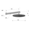 Shower head Fontealta SA33 Drawing
