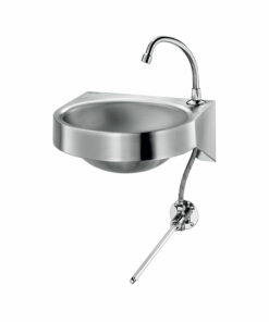 Delabie knee-operated washbasin