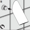 Shower head mounting cable