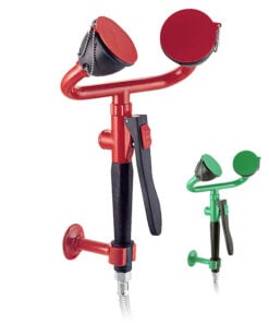 Not-Dusche | Ausziehbahre Doppel-Augendusche