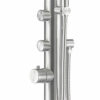Budoni outdoor shower / satin stainless steel