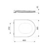 Design WC-Sitz mit Absenkautomatik | S21 WC