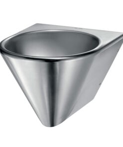 Waschbecken mit verdecktem Siphon