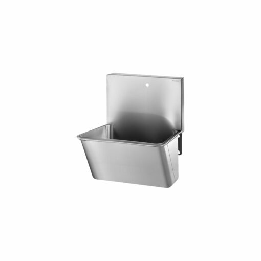 Lavabo de bloc opératoire avec paroi arrière haute