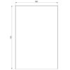 Mirror rectangular 500x750 Thickness 6mm