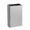 Cestino in acciaio inox opaco