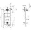 Inst.Sys.TEMPOFIX3 Urinoir électrique 230/6V G1/2 Set 1/2