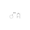 Hook HYPERECO 1 knob stainless steel 1.4301 hgl.pol.