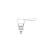 Couvercle pour distributeur de savon à encastrer type 729008
