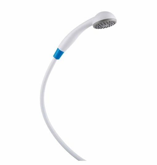 Disposable shower set blue 1500mm, 25 pieces