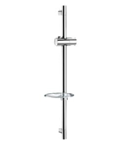 Stainless steel shower rail
