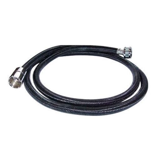 Flexible de douche polyamide noir L1500mm