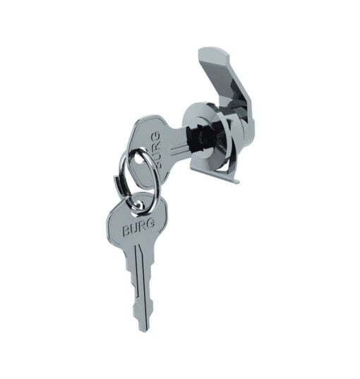 Replacement lock with key Delabie