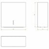 Distributore di asciugamani di carta