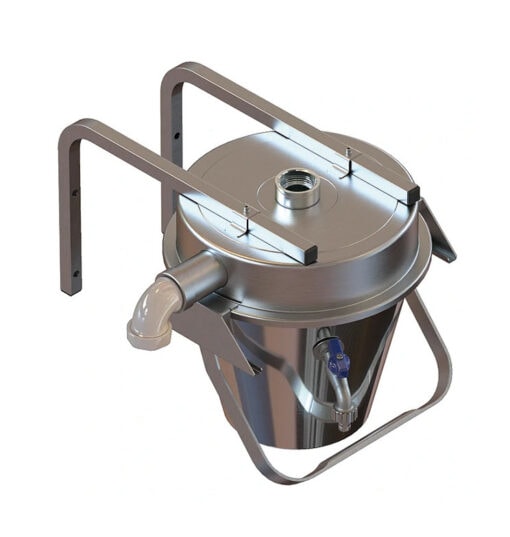 Plaster catcher stainless steel