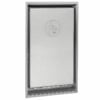 Changing table wall-mounted stainless steel vertical