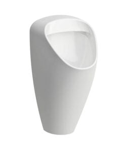 Spülrandloses Urinal Caprino Plus von Laufen mit integrierter Radar-Spülung | 6V