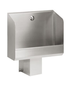 Wandmontierte Urinalrinne, mit integrierter thermischer Steuerung, 600 mm