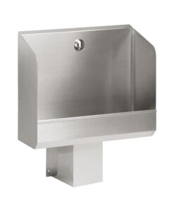 Wandmontierte Urinalrinne mit integrierter Infra-Rot-Steuerung, 600 mm