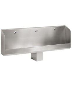 Urinalrinne mit Infrarot-Spüluing, 1800 mm mit Batteriebetrieb