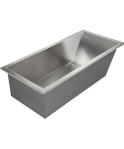 Badewanne aus Edelstahl für Eisbad oder ähnliches