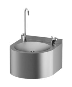 Fontaine à boire en acier inoxydable avec remplisseur de bouteille
