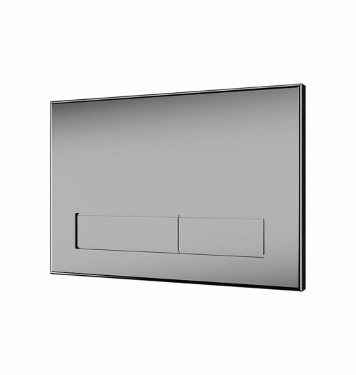 Mechanische WC - Spüleinheit für Installationssystem SLR 21, Edelstahl