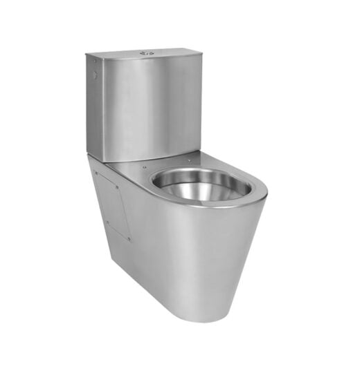 WC mit Spülkasten kurze Version