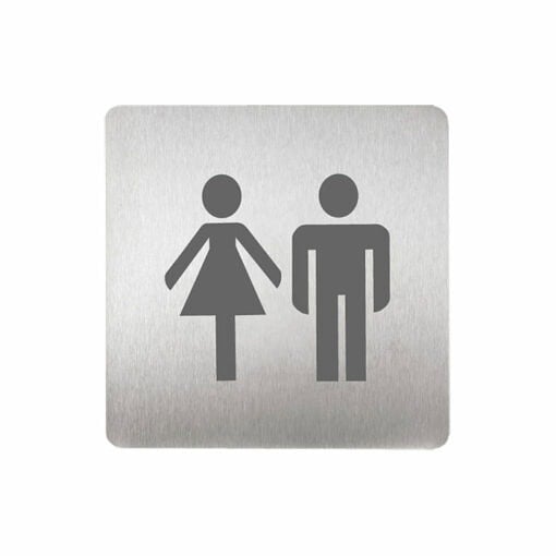 Pittogramma - Toilette per signore e signori