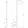 Douche en acier inoxydable (V4A)