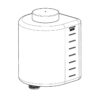 Réservoir pour distributeur de savon 0,85 litre