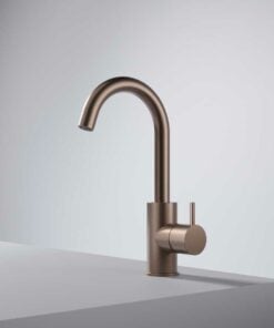 Washbasin Mixer Single Lever Copper