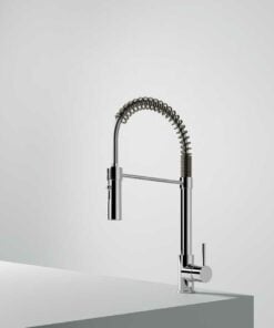 Sink mixer chrome-plated