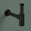 Siphon noir mat