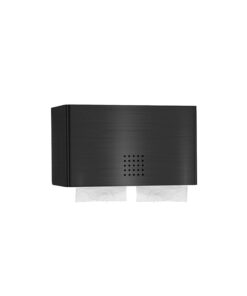 Porte-rouleau double fermé Anthracite