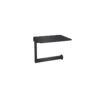 Toilet roll holder shelf anthracite