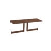 Porte-rouleau double bronze
