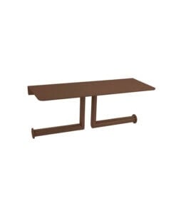Porte-rouleau double bronze