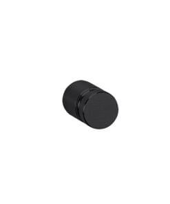 Crochet mural rond noir Proox