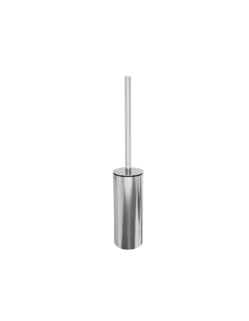 Set di spazzole per WC, rotonde, in acciaio inox